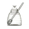 Glass Honey Jar with Spoon