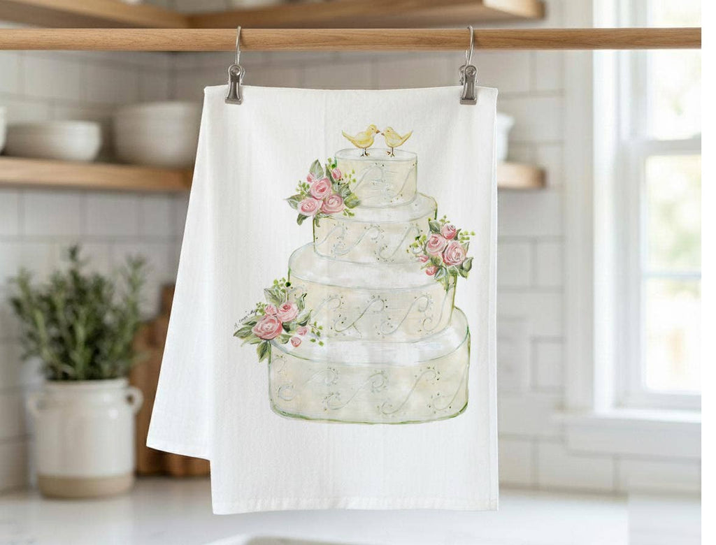 Hand Towel - The Big Day Kitchen Flour Sack Towel