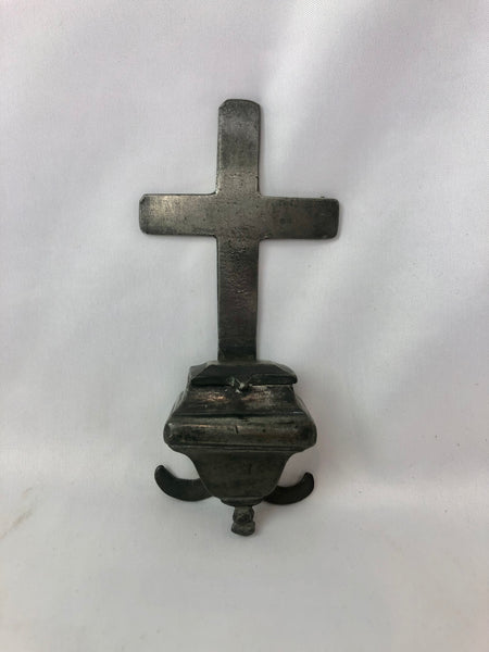 Estate Collection - Irish Holy Water Holder Cross