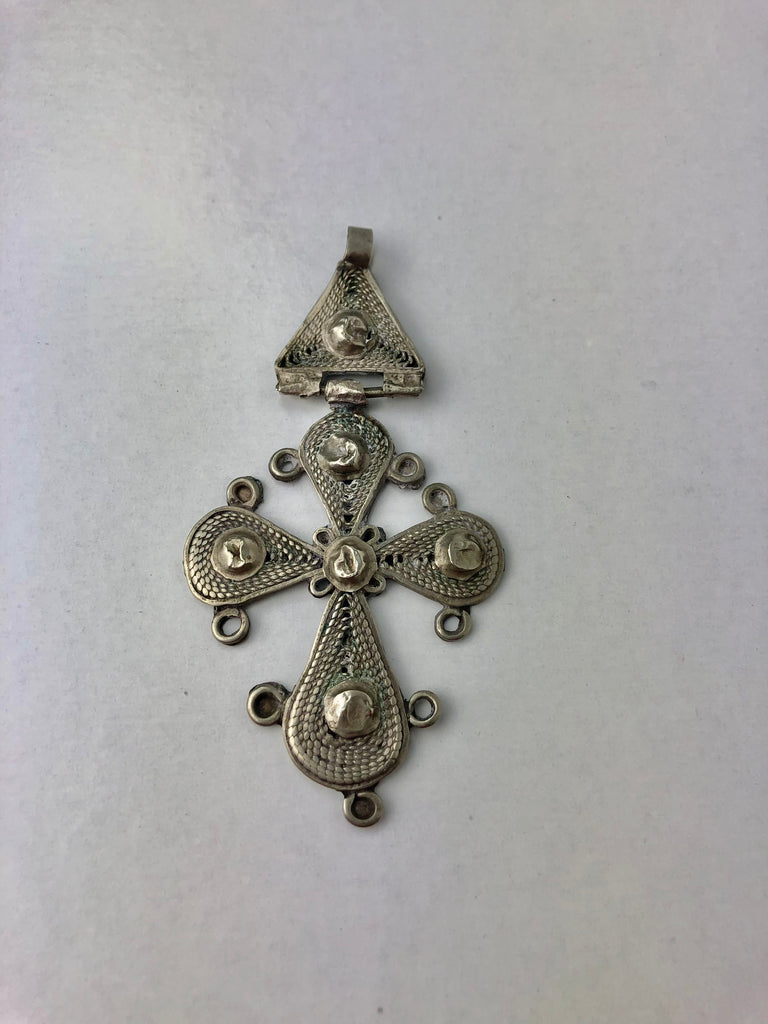 Estate Collection - Antique Hinged Silver Cross