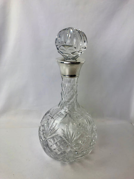 Estate Collection - Sterling and Crystal Decanter