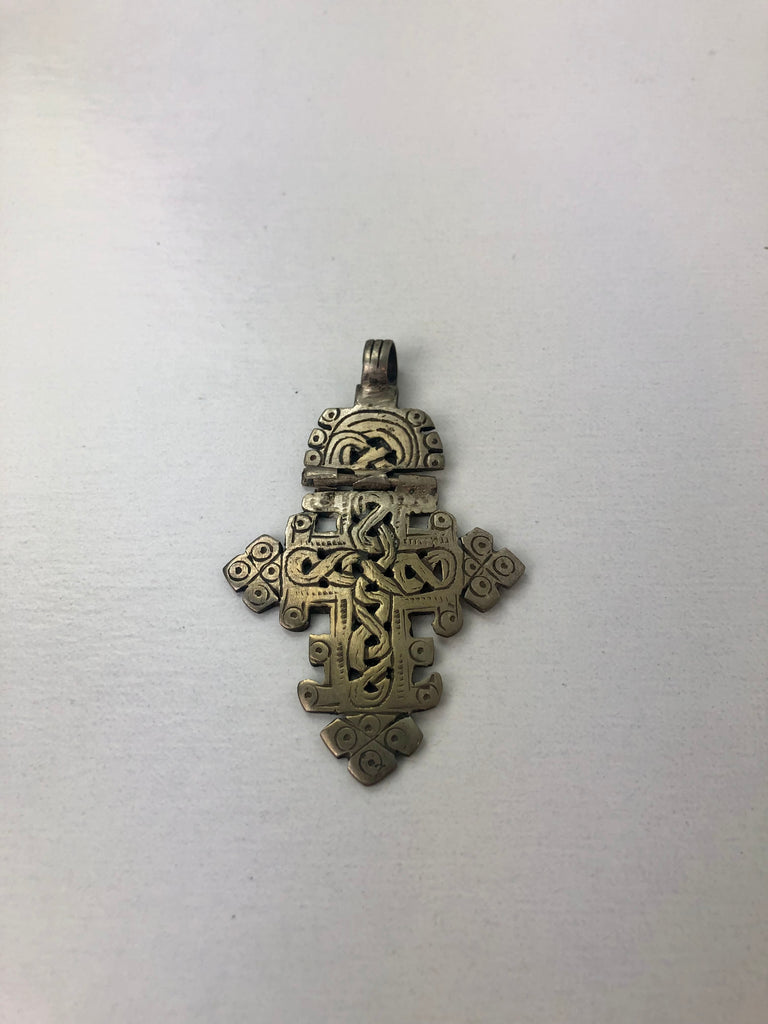 Estate Collection - Lalibela Ethiopian Hinged Cross Pendant