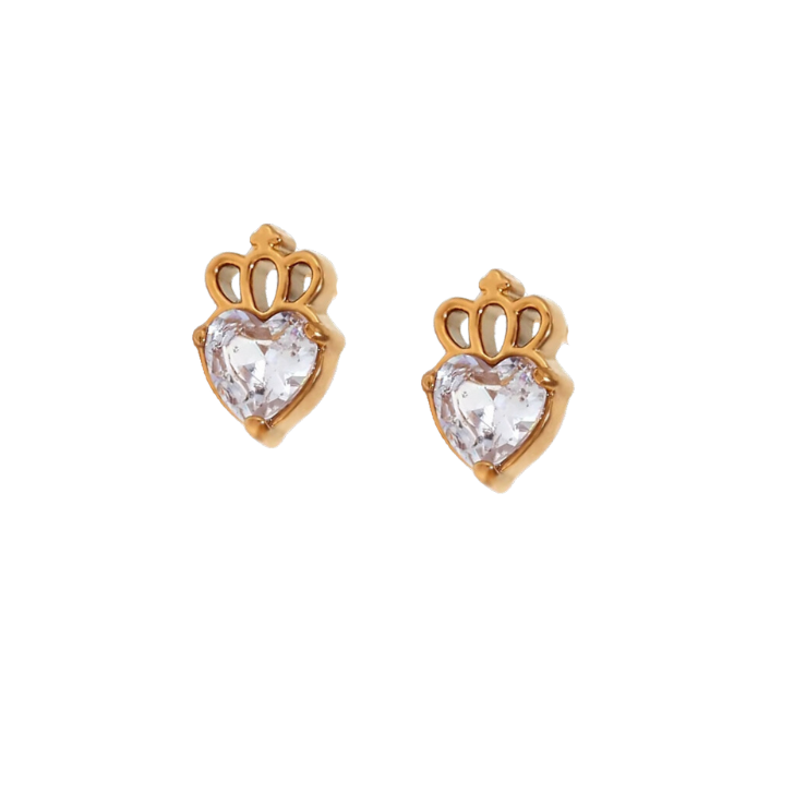 Earrings - Queen of Heart Studs