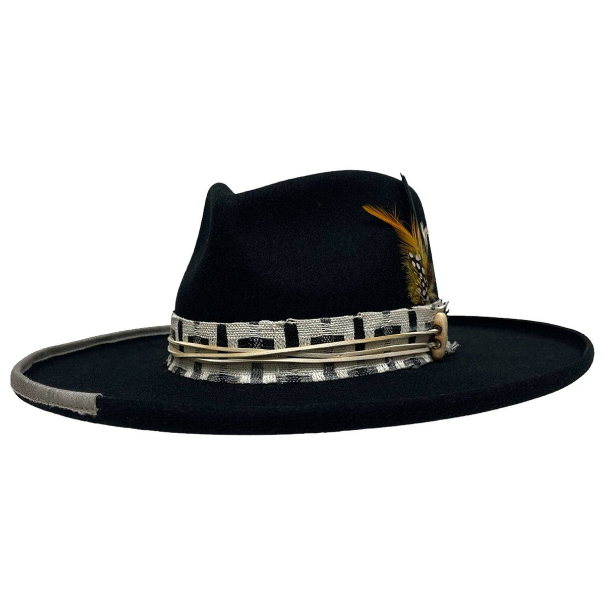 Hat - Lounge Pencil Rim Felt Fedora Hat – Chapel Farm Collection