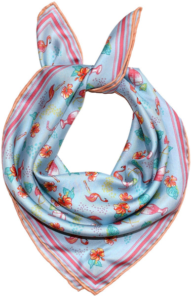 Scarf- Tropic Like It's Hot Silk Neckie