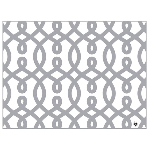 Vienna Silver Paper Placemats