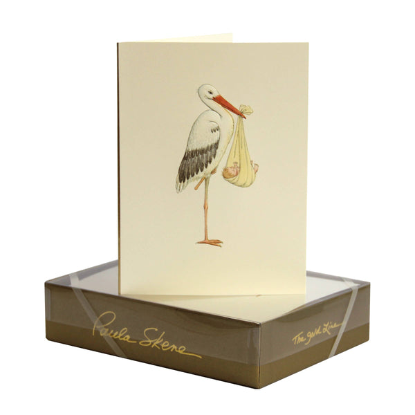 Greeting Cards - Stork Baby Card