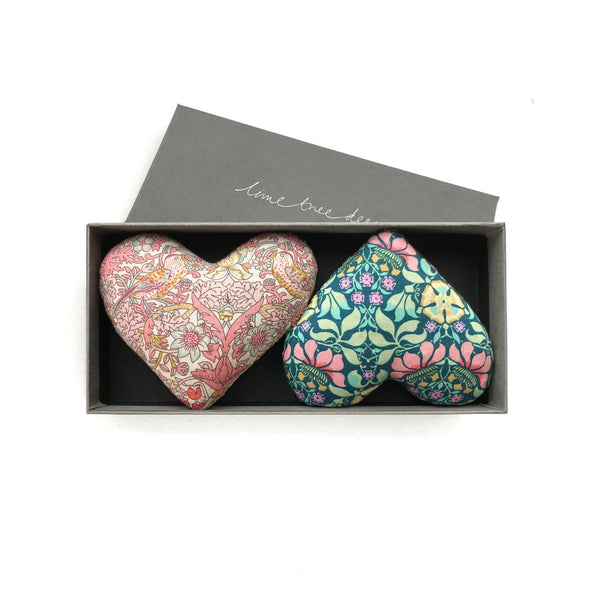Sachets - Box of 2 Lavender Hearts - Mothers Pride