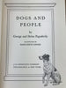 Estate Collection Vintage Book - "Dogs And People"
