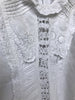 Estate Collection Christening Gown - Antique w/ Pin Tucks & Ayrshire Lace (1880s)