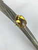 Estate Collection Ring - 14K Yellow Gold Citrine and Diamond