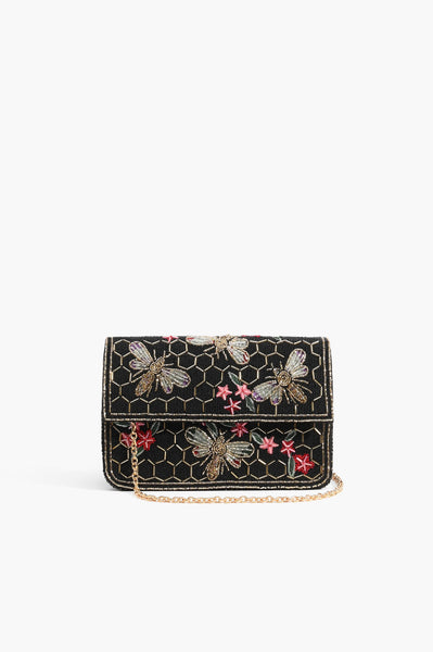 Clutch - Black Honey Bee Crafted Clutch