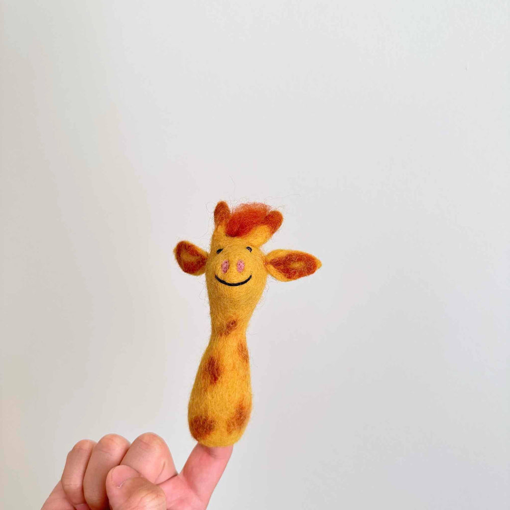 Finger Puppets - Handmade Needle Felted Finger Puppets