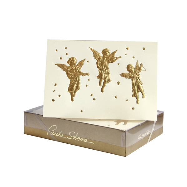 Greeting Card - Three Angels Christmas Card