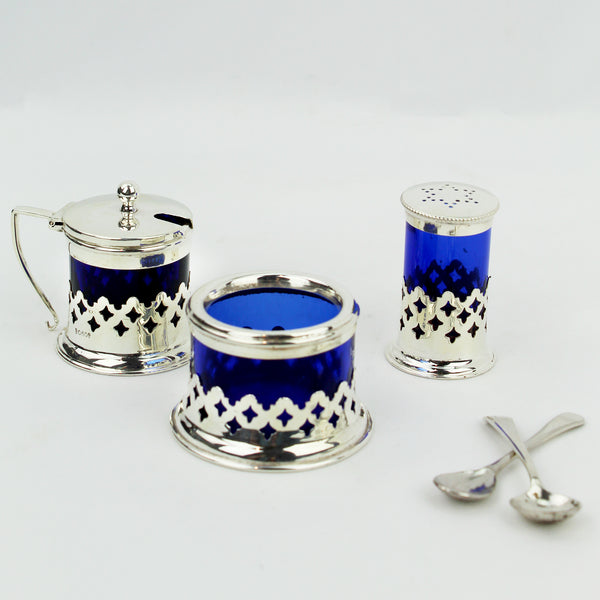 Estate Collection Silverplate - Cruet Set