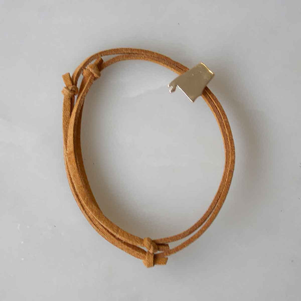 Bracelet - Alabama Leather Bracelet
