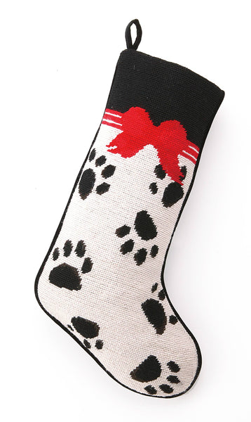 Stocking - Paws Needlepoint Stocking