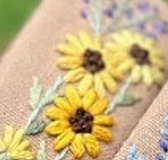 Hair Accessories - Floral Embroidered Headband, Jasmine Collection