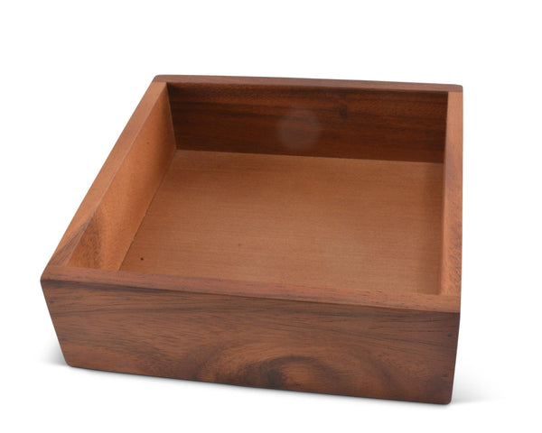 Luncheon Wood Napkin Box