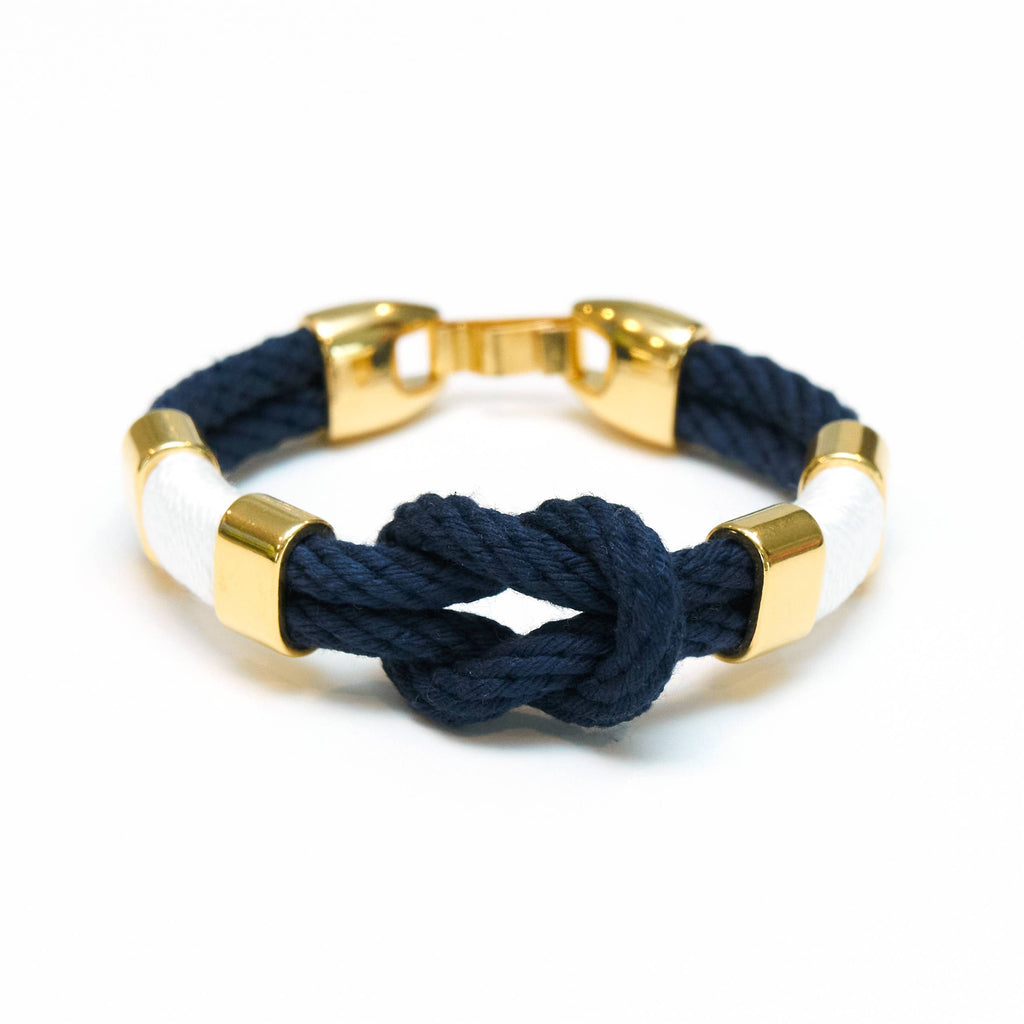 Bracelet - Starboard Bracelet - Navy/White/Gold