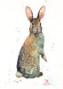 Card - Standing Rabbit