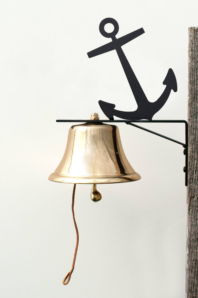Bells - Patio Bell with Anchor Silhouette Bracket