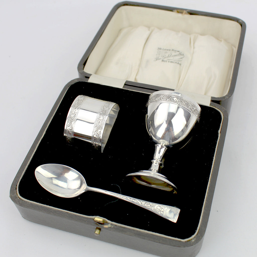 Estate Collection Baby Sterling - Child's Christening Set