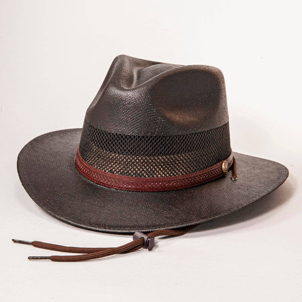 Hat - Milan - Mens Straw Fedora Hat