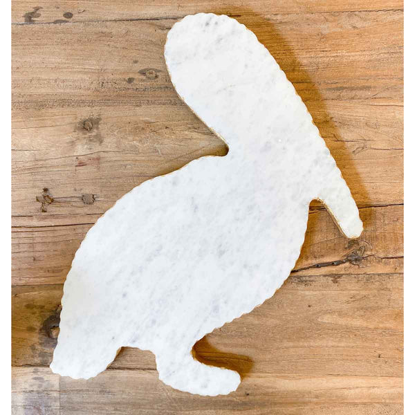 Cutting Boards - Pelican Shaped Marble Serving Board