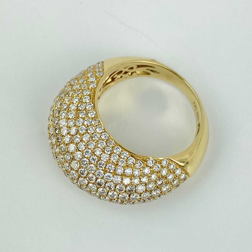 Estate Collection - Ring Vintage 18K Yellow Gold & Diamond