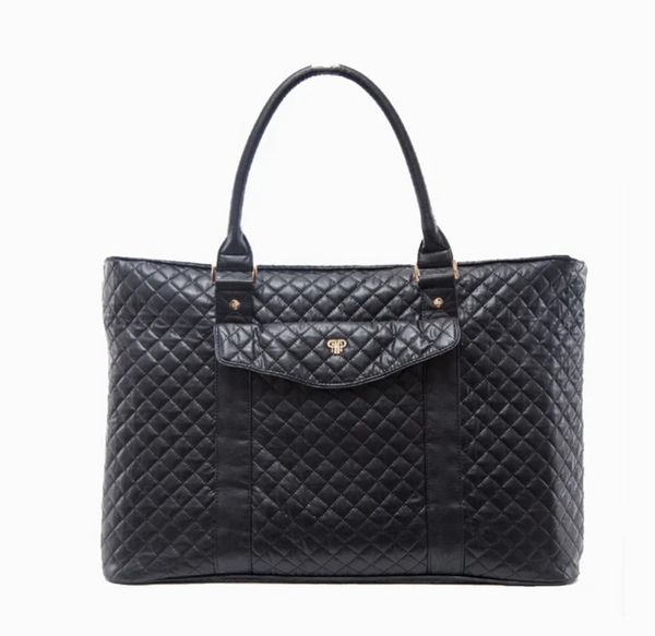 VIP Travel Bag in Black Timeless Quilted