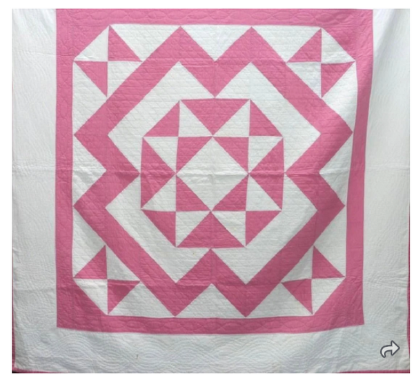 Estate Collection Quilt - Hour Glass Pattern