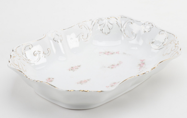Estate Collection Bowl - Porcelain Serving Bowl