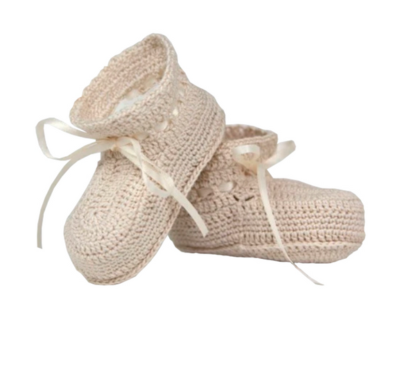 Booties "So Dear" Hand-Crocheted