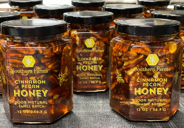 Cinnamon Pecan Honey