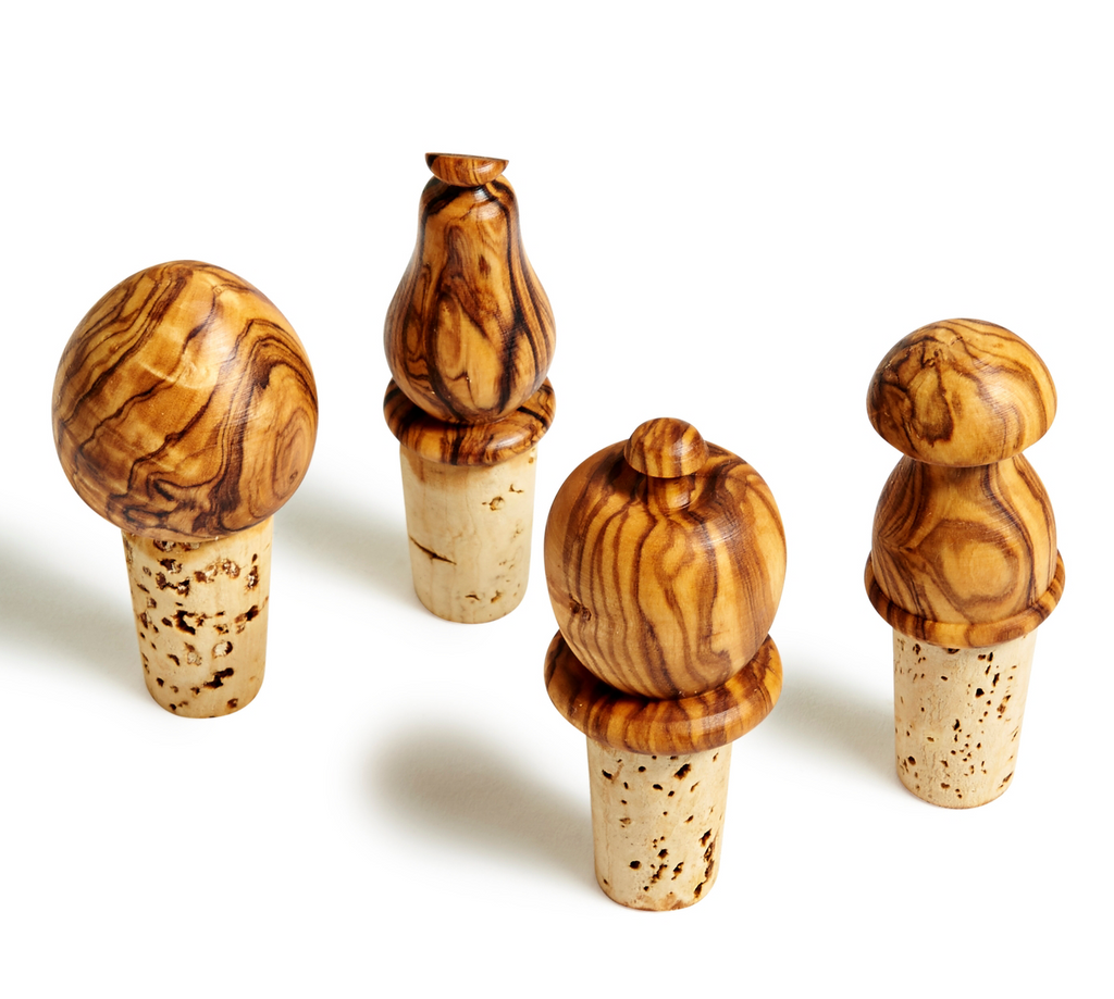 Olive Wood Bottle Stoppers