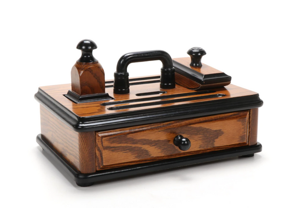 Estate Collection - 1880 Red Oak Inkstand Reproduction