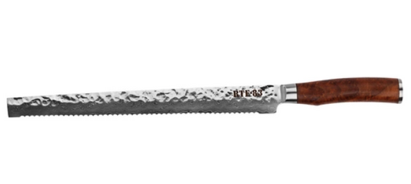 Knives - Signature Bread Knife 12" - Damascus Steel