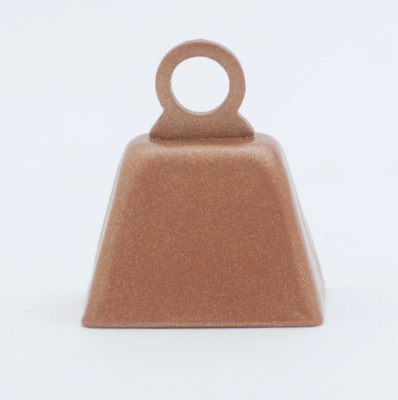 Bells - Round Loop Souvenir Bells in Metallic Copper