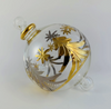 Handblown Glass Ornaments  - Silver & Gold Trees