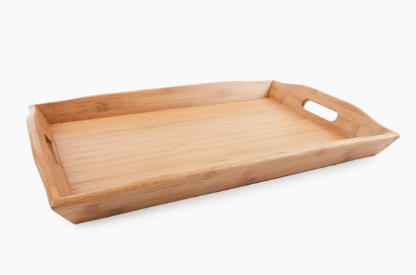 Tray - Bamboo European Rectangle Serving Tray