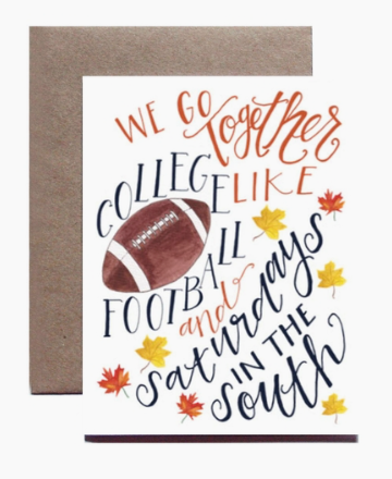 Card - College Football