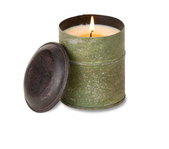 Candle - Green Spice Tin