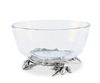 Vagabond House - Olive Grove Glass & Pewter Bowl