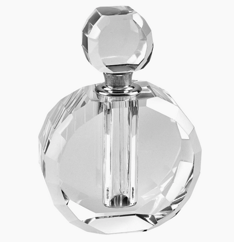 Zoe Round Crystal Perfume Bottle