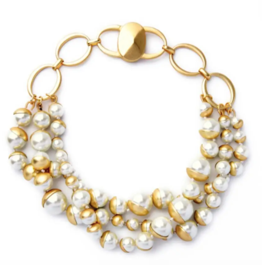 Necklace - Pearl Cluster