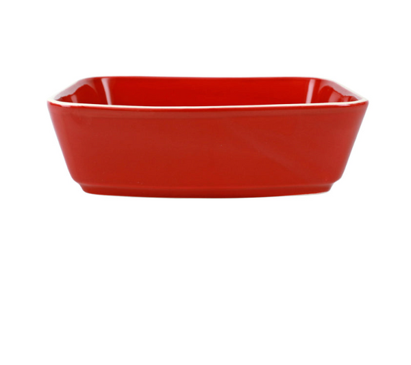 Vietri - Chroma Red Square Baker