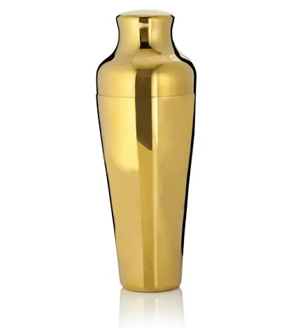Cocktail Shaker - Gold Belmont