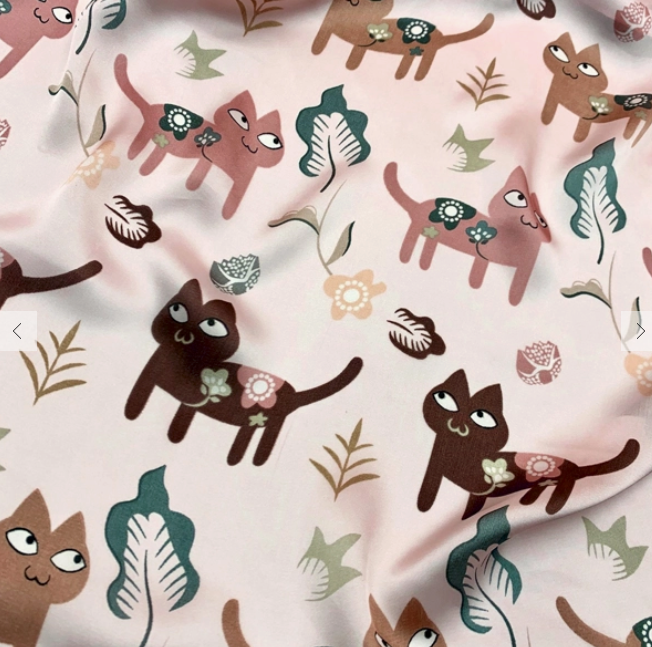 Scarf - Cats And Fish Scarf