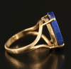 Estate Collection Ring - 14K Lapis Lazuli Ring